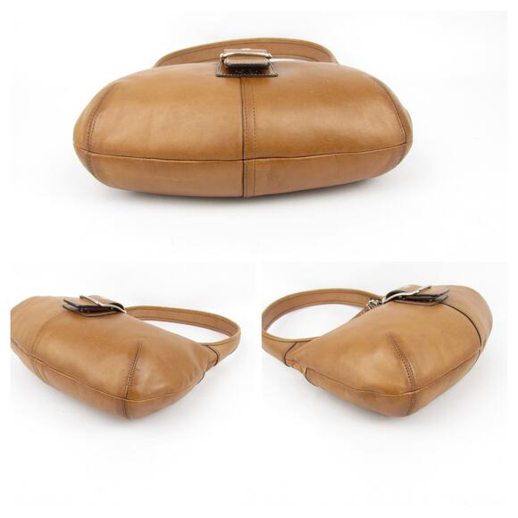 Coach Brown Leather Hobo Bag - Picture 6 of 9